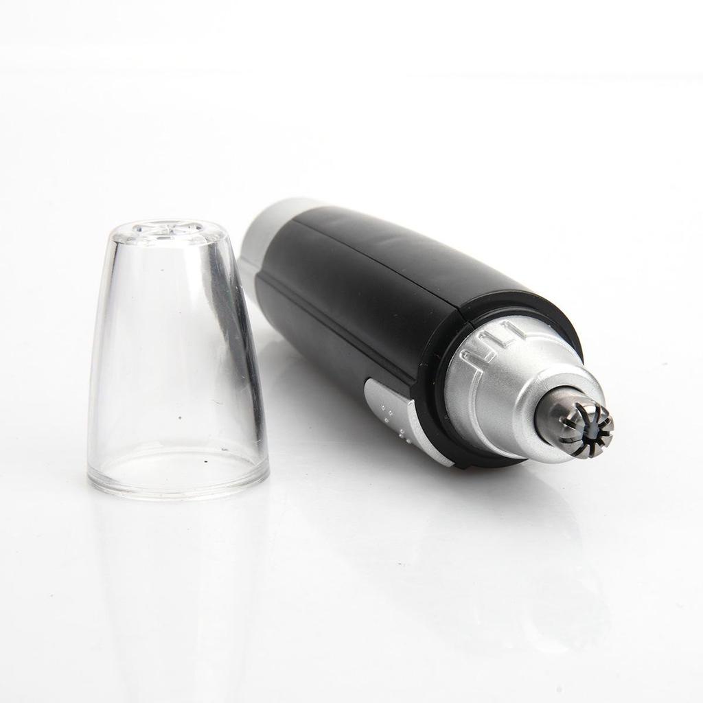 Черный электрический триммер для носа и ушей на батарейках для мужчин и женщин, 54 г