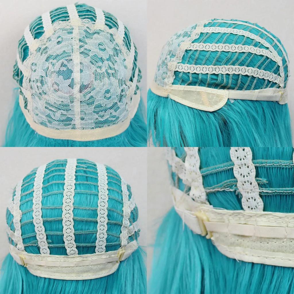 Длинный прямой серебристо-синий Dragon Ball Bulma парик для косплея на Хэллоуин, Рождественскую школу, День благодарения