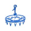 Towa Sangyo Clothes Drying Rack, Laundry, Round Hanger with 20 Clothespins, Blue