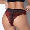 1 шт. Сексуальные кружевные трусики с цветочным узором, дышащие, удобные женские трусы, элегантное женское нижнее белье, новый стиль, женское нижнее белье