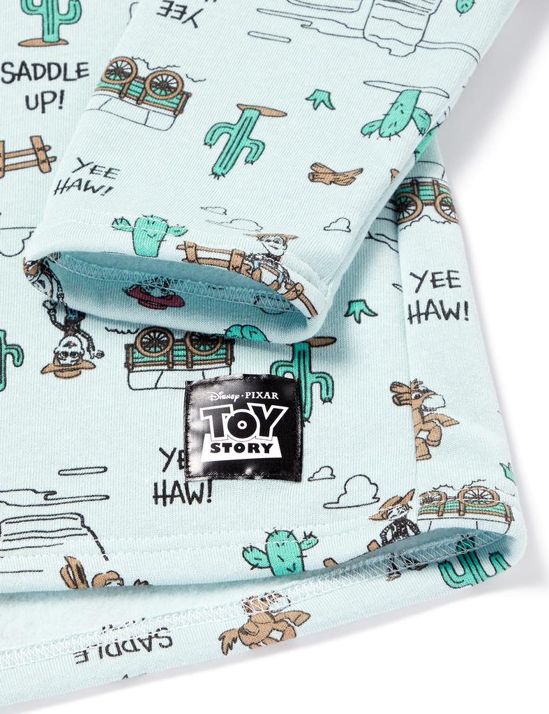 Пижамный комплект для мальчиков, лохматая пижама с длинными рукавами, верх и низ, комплект одежды для комнаты, футболка 15110800280100 100 [Disney]