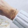 Accessories for Women Love Knot Simple Knot Ladies Gold Bracelet and Bracel Bracelets for Women Charms for Bangles