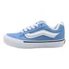Vans Knu Skool Ткань Кожа Спилок Модные Удобные Низкие Кеды для Скейтбординга Унисекс кроссовки Синий VN000D6CE2W