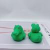 3D-печатные статуэтки акулы и утки, Мини-украшения в виде зеленого крокодила и утки, Морские животные, Настольные украшения, Подарки