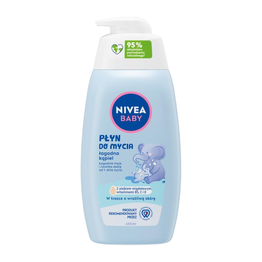 Nivea Baby Płyn D/Mycia Łagodny 450Ml 80545