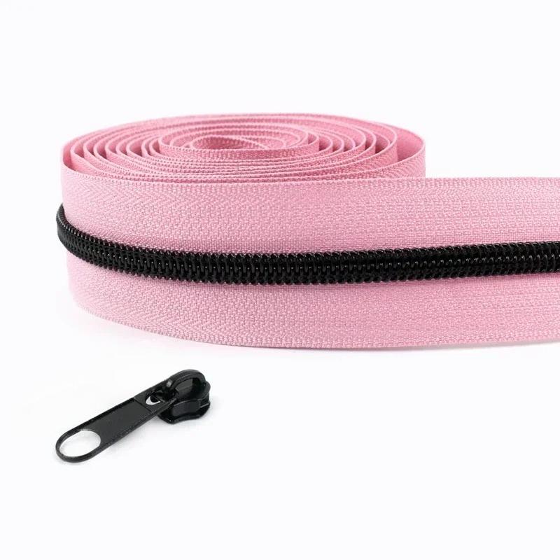 1-5 м 5# Нейлоновые молнии Meetee со слайдерами-пуллерами для молнии, тесьма для молнии для сумки, куртки, пластиковая спиральная молния, швейные аксессуары