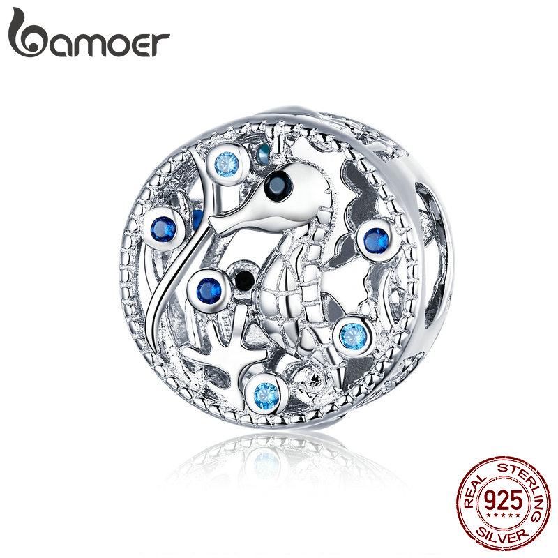 BAMOER Стерлингового Серебра 925 пробы Неторопливая летняя серия Подвеска-бусина для оригинального браслета