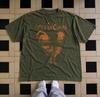 Alice in Chains Military Green Graphic T-Shirt Grunge Rock Band Tee