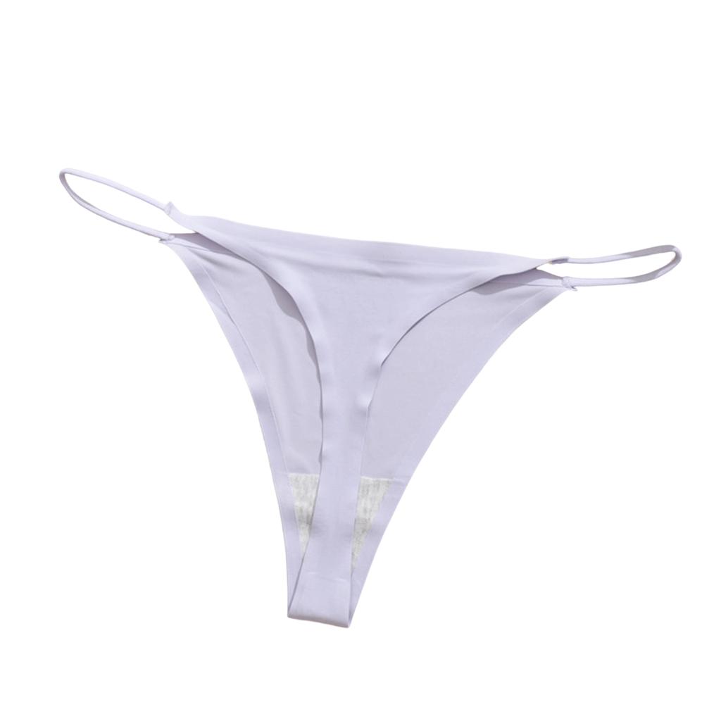 Women's Ice Silk Underwear Thin Belt Large Size Underwear