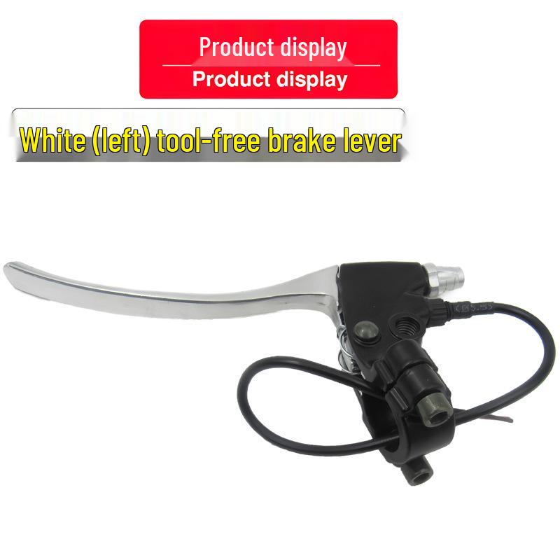 Черная алюминиевая ручка тормоза для электровелосипеда