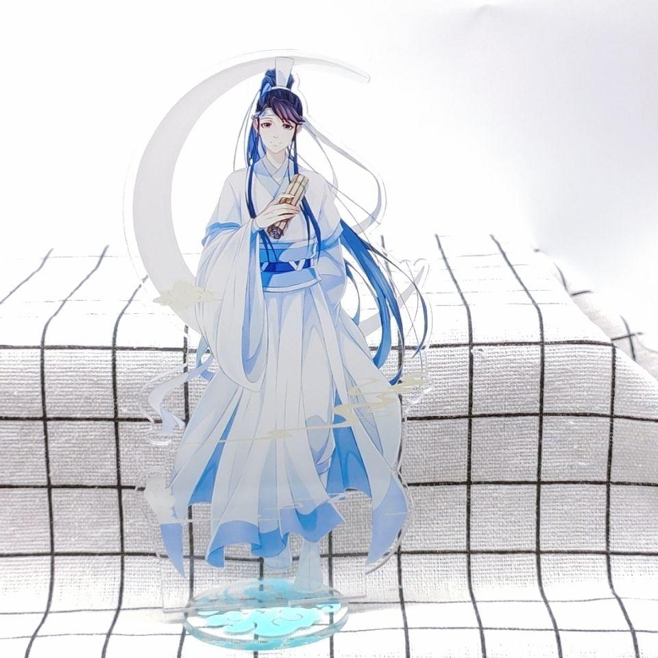 1 шт. Mo Dao Zu Shi, акриловая фигурка-подставка, экшн-игрушка, Grandmaster of Demonic Wei Wuxian Lan Wangji, стоячая тарелка, украшение для рабочего стола