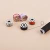 10-100pcs Household Sewing Machine Coil Roller Metal Bobbins Empty Spool Stainless Steel For Silk Thread Winding Tailoring Parts