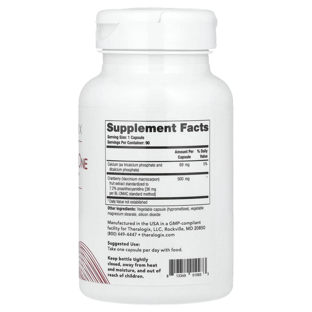 Theralogix TheraCran One, 90 Capsules