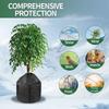 Reusable Plant Frost Cover Winter Protection Bag with Drawstring for Trees Shrubs Palms Cold Resistant Bug Proof Garden Blanket