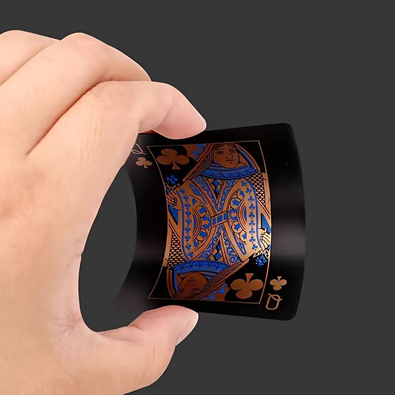 Водонепроницаемые ПВХ Карты Покерные Иллюзионист - Прочный и Эстетически Улучшенный Дизайн - Идеально для Вечеров Игр, Вечеринок и Семейного Развлечения