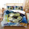 Футбольный пододеяльник, пододеяльник, королевский размер, постельные принадлежности, мягкий комплект постельного белья для мальчиков-подростков и мужчин