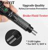 Car Brake Fluid Tester 5 LED Car Vehicle Auto Automotive Testing Tool For DOT3/DOT4