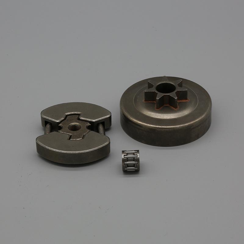 Набор 325" 7T Ведущая звездочка барабана сцепления с подшипником Подходит для HUSQVARNA 235 E 240 136 137 141 142 36 41 Садовые инструменты Запчасти для бензопилы