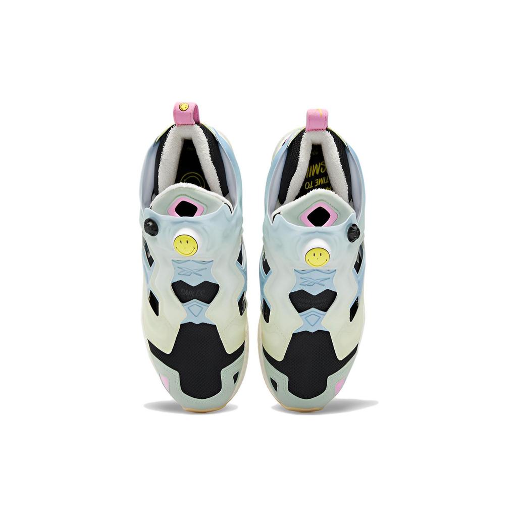 Smiley X Reebok InstaPump Fury 95 50th Anniversary Unisex Sneakers Multi-Color Pantone Core-Black GX2253