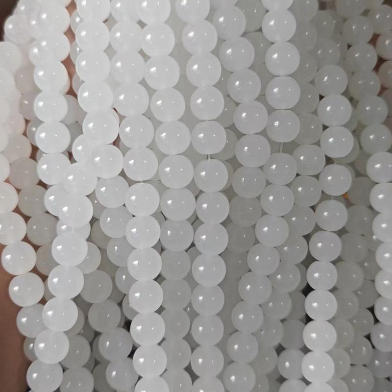 DIY цветные хрустальные стеклянные имитационные нефритовые бусины для аксессуаров ручной работы