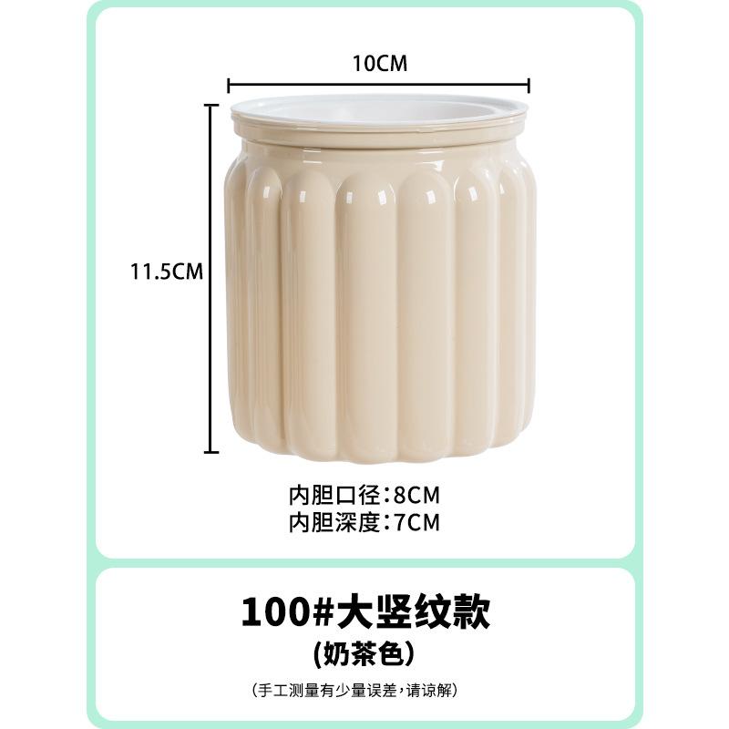 Elegant Self Watering Planter Translucent Stylish Water-saving Desktop Planter for Garden Enthusiast Lover Gift Transparent