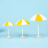 Miniature Beach Sun Umbrella Figurines DIY Crafts Fairy Garden Doll Accessories Micro Landscape Decoration Home Decor