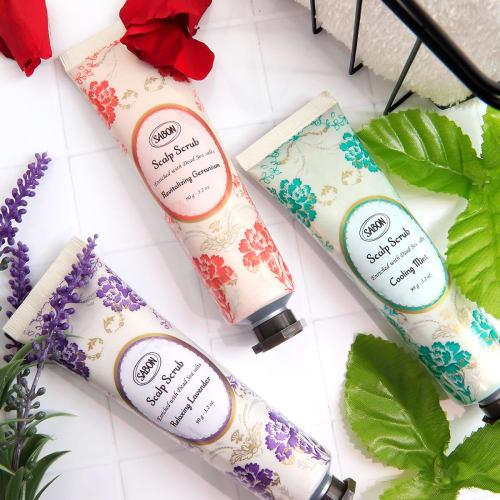 Sabon Head Scrub Replenishing Geranium 90g