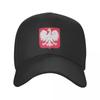 Personalized Coat Of Arms Of Poland Baseball Cap Unisex Women Breathable Polish Flag Dad Hat Outdoor