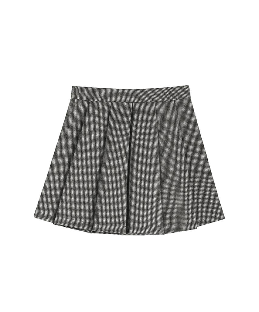 Urban Dress Hellen Check Skirt Black