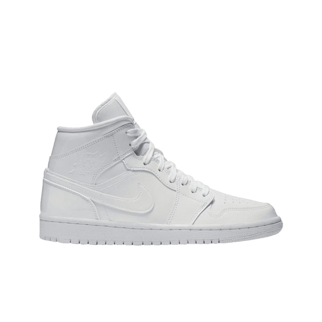 (w) Jordan 1 Mid Triple White