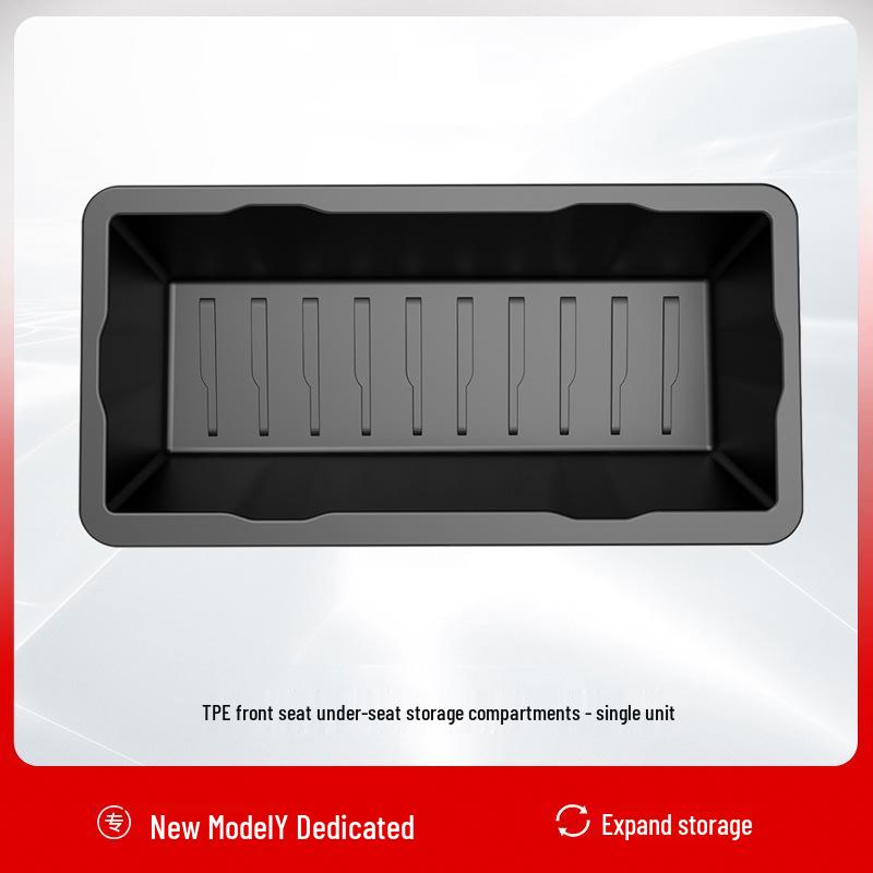 Tesla Model Y Rear Under-Seat Storage Box Upgrade