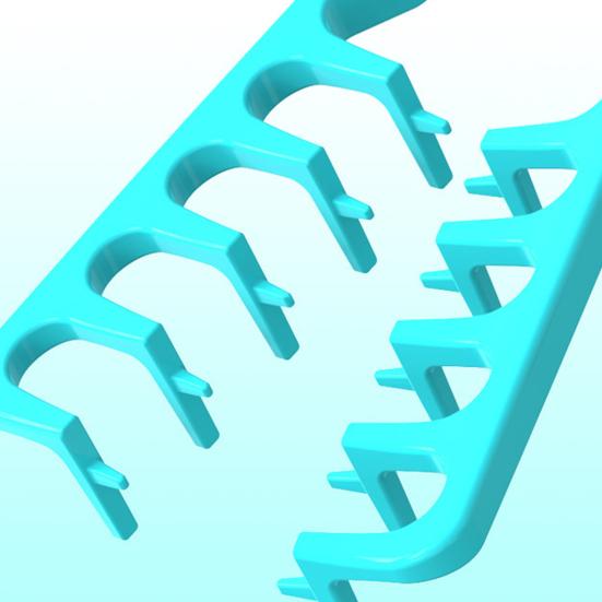 1/2/3 шт. Расческа для придания объема и текстуры волосам, с широкими зубьями, для укладки пышных волос, инструмент для приподнятия корней и придания объема, женский/мужской, аксессуар для ухода за челкой и пробором