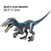 TopLovely  Large Particle Building Blocks Stegosaurus Dinosaur Jurassic Park Tyrannosaurus Rex Assembled Toy Brick Educational Toy