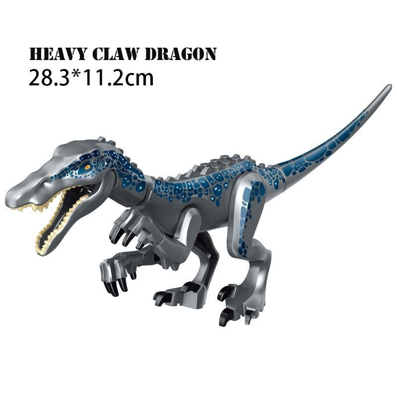 TopLovely Large Particle Building Blocks Stegosaurus Dinosaur Jurassic Park Tyrannosaurus Rex Assembled Toy Brick Educational Toy