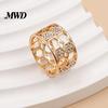 Elegant Scarf Holder Honeycomb Silk Ring, Hollow-out Bandana Slide Luxury Accessory Rhinestone for Women Neckerchiefs Shawls Shirts Lock Ring
