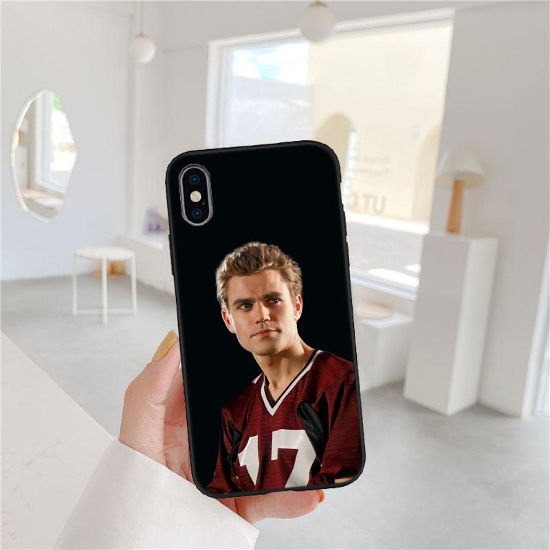 LO91 Дневники вампира Мягкий чехол-накладка для телефона для iPhone SE X XS XR 11 16E 17 Pro Max Air 8 7 6 6s Plus