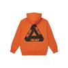Palace Худи с логотипом на трехслойном капюшоне, унисекс, оранжевое PAL-SS22-238