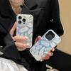 Чехол для телефона Apple 15promax в стиле «легкая роскошь» украшен лазерной росписью с красочными перьями и подходит для iPhone14. Это нишевый креатив 13