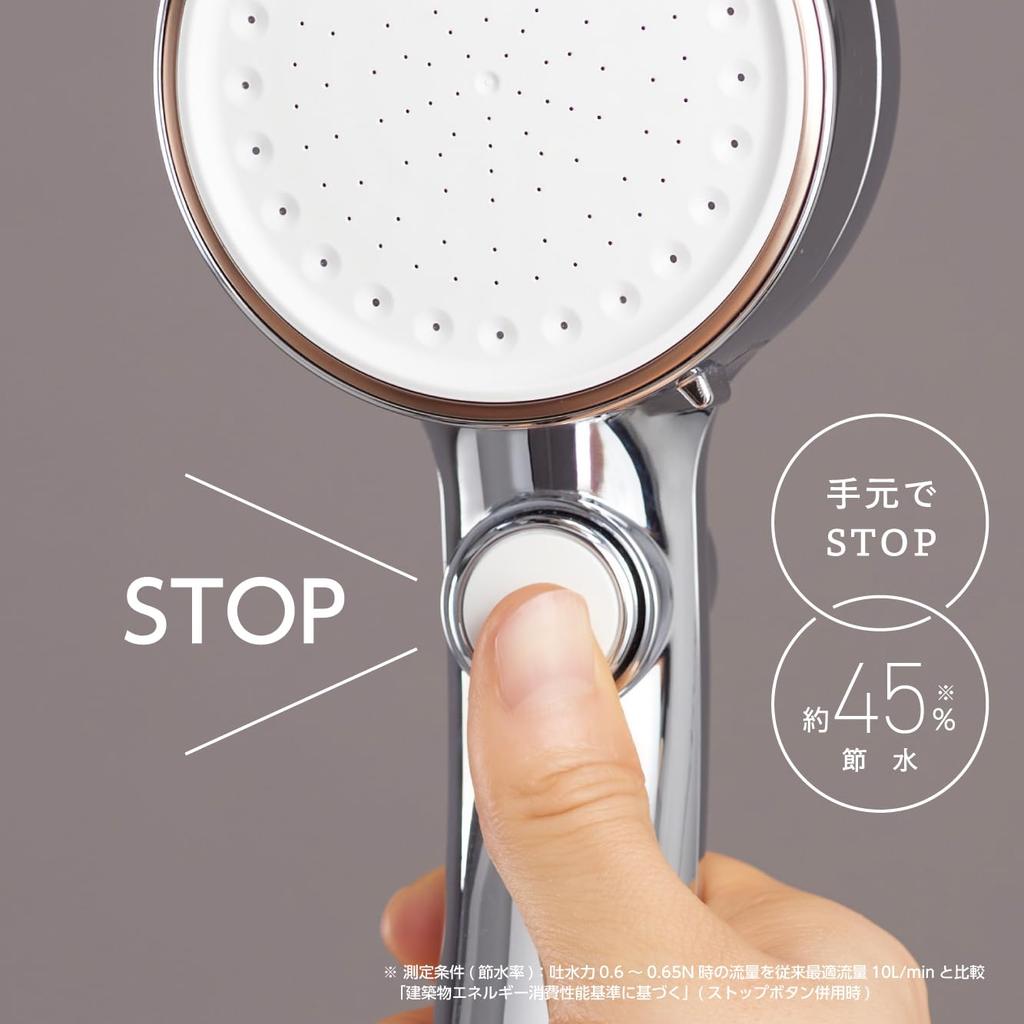 SANEI Company Sanei Faucet FB Mist Shower Ultra Fine Bubble Hand Stop Mist Approximately Water Saving Compatible with Most Manufacturers (former Name