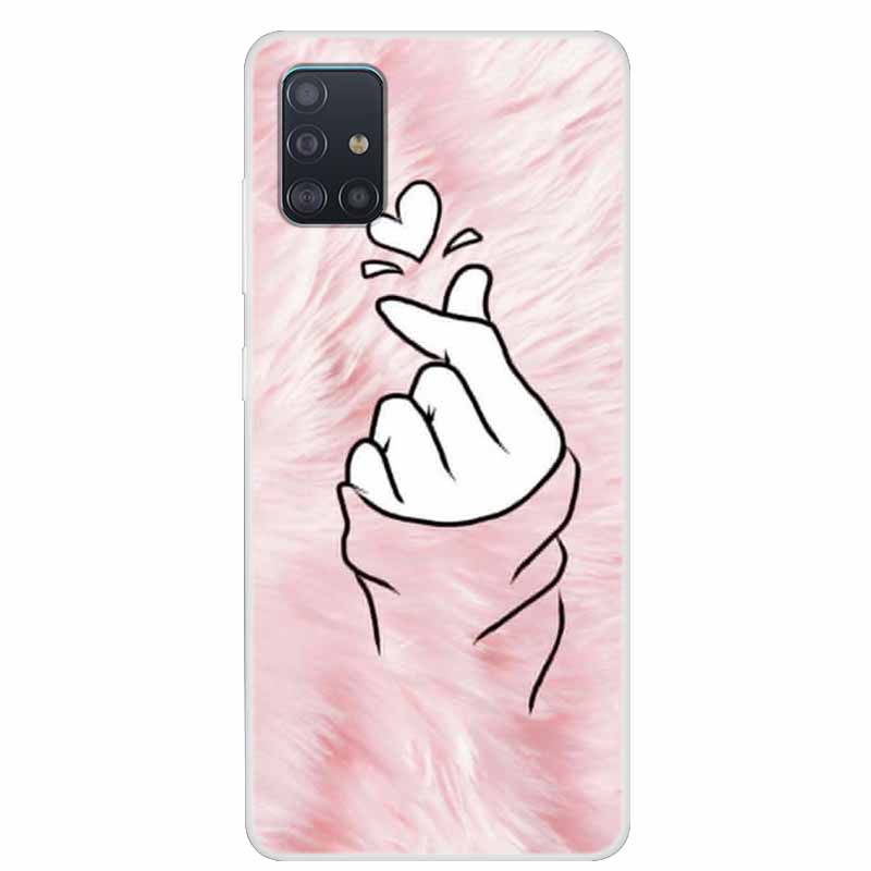 Для чехла Samsung Galaxy A71 A51 M31 Чехол M31S Мягкий силиконовый задний чехол для Samsung A71 M31S Чехол A 51 Ударопрочный чехол M31 Чехол
