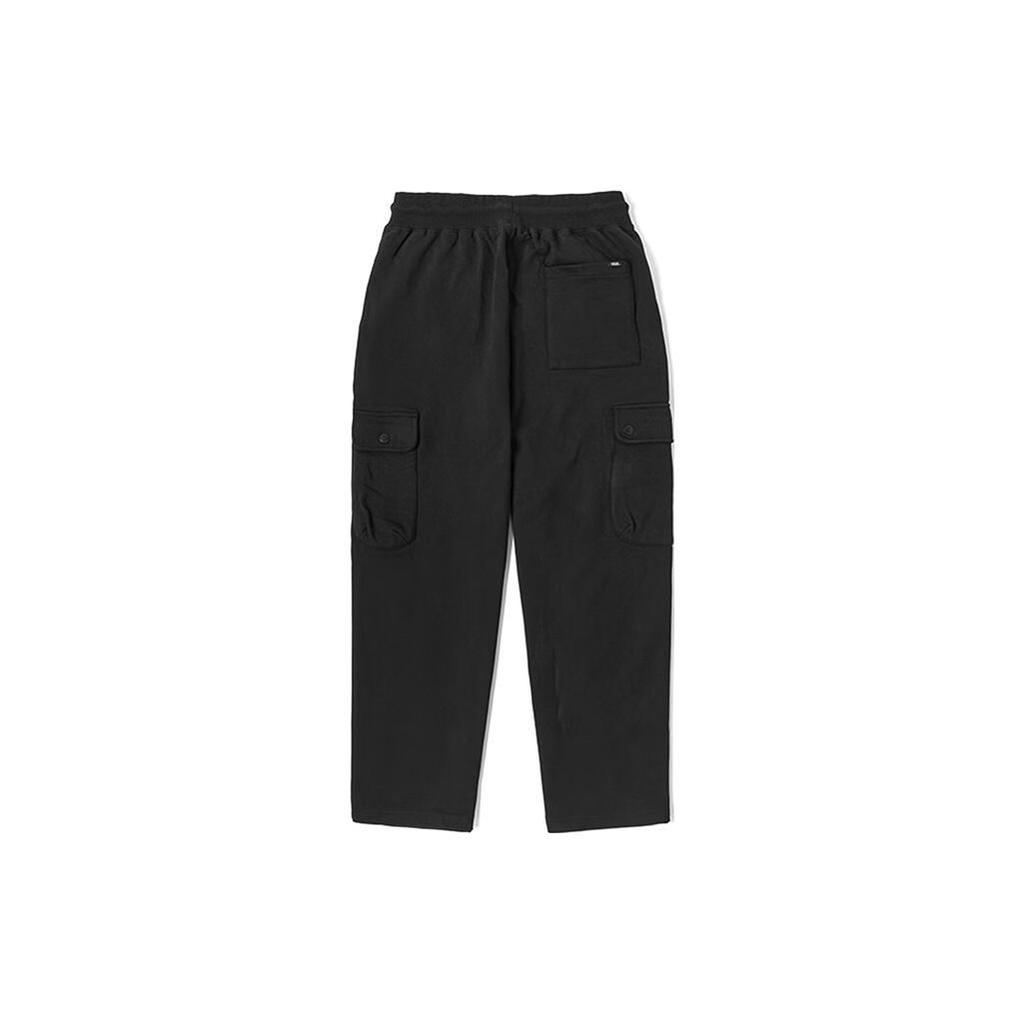 Vans Однотонные прямые брюки-карго средней посадки, мужские низы, черные VN000BZ6BLK
