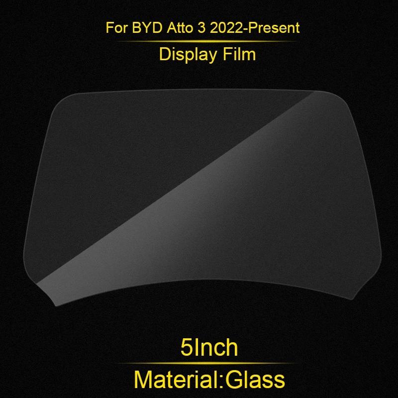 Car Tempered Glass Film For BYD Atto 3 Yuan Plus 2022 2023 Center Control Touchscreen Navigation Screen Protector