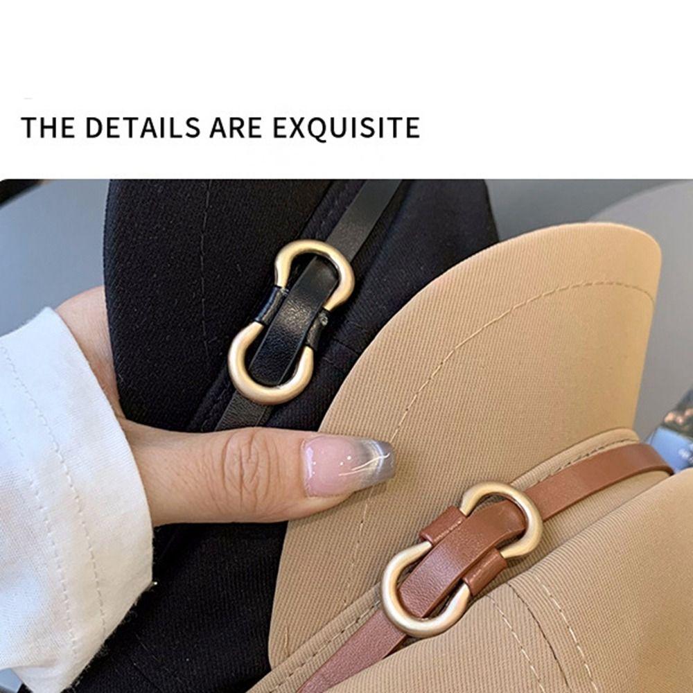 Восьмиугольная шляпа в корейском стиле с кожаной пряжкой, повседневная черная шляпа-берет для уличной одежды