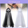 Witch Vampire Cosplay Cloak With Mesh Hood For Halloween Party Costumes