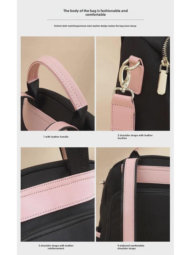 Women's Anti-Theft Oxford Canvas Backpack - 2025 Korean Fashion Trend, Stylish Travel Bag