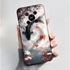 Phone Case For ZTE Blade V70 Max/Nubia V70 Max Soft Silicone Black Case Bright Pattern Pink Sand Beach,Garden Shockproof Shell