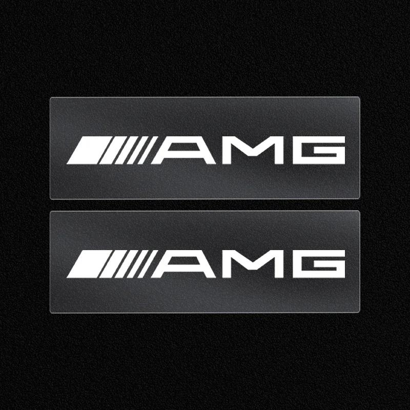 DJR5 1/2/5/10pcs Car Interior Random Stickers Car Goods Car steering wheel Decal For For Mercedes Benz AMG A B C E CLA GLS CLS Class
