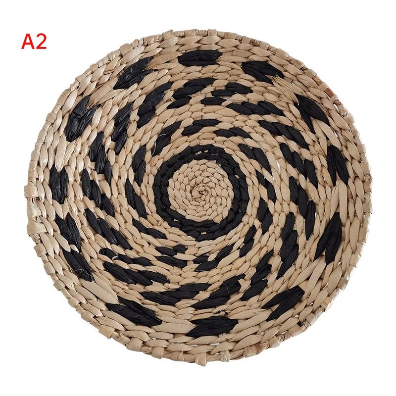 Соломенные круглые настенные украшения, подвески, креативный ретро-этнический фон, декор стен, украшения в марокканском стиле, ручные драпировки, диаметр 20/25/30 см