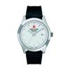 Combat Basic Rubber Strap White Dial Quartz 7055.1833 100M Men's Watch