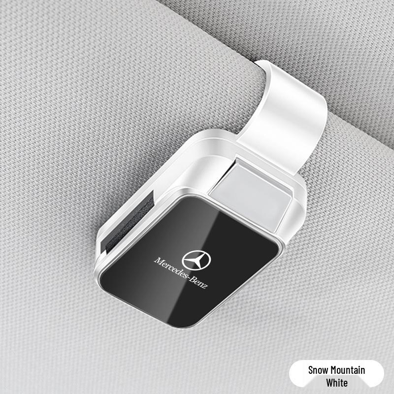 Двусторонние клипсы для очков и держатели для солнцезащитных козырьков Mercedes-Benz C-Class, GLC, E-Class и S-Class с многофункциональными кронштейнами